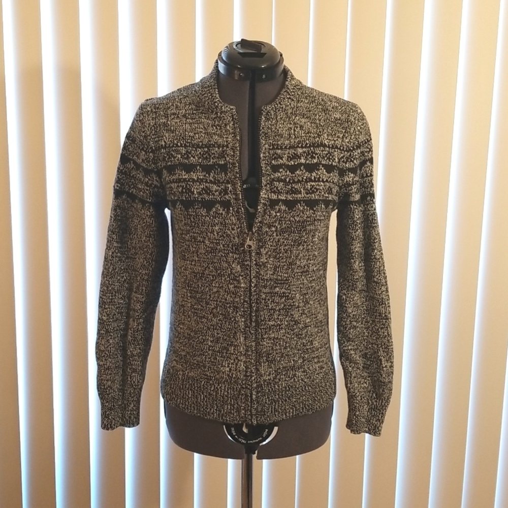 Osh Kosh B'Gosh cardigan/sweater size 10 boys black/white